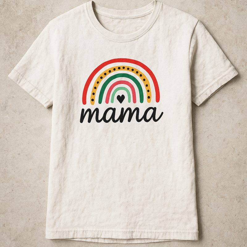 Mama Rainbow T-shirt