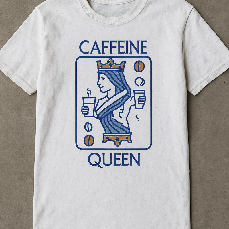 Caffenine Queen Tshirt