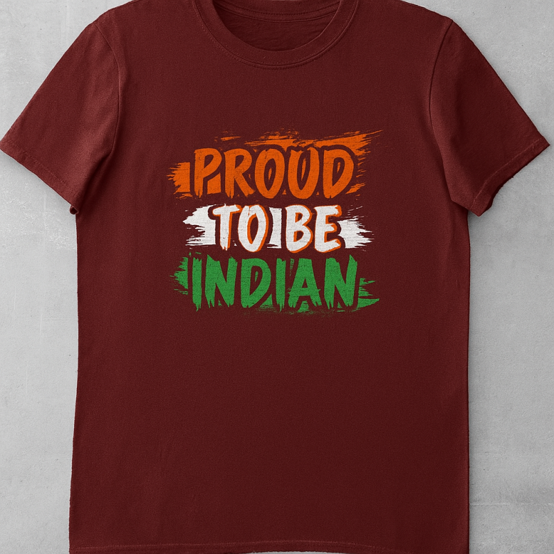 Proud To Be Indian T-Shirt