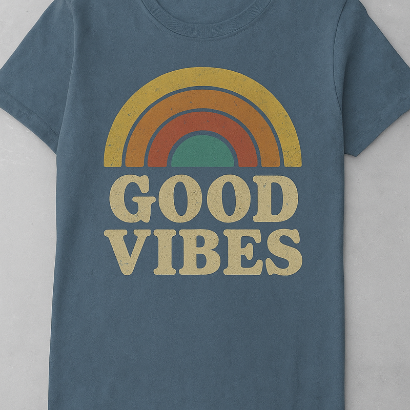 Good Vibes Retro Tee