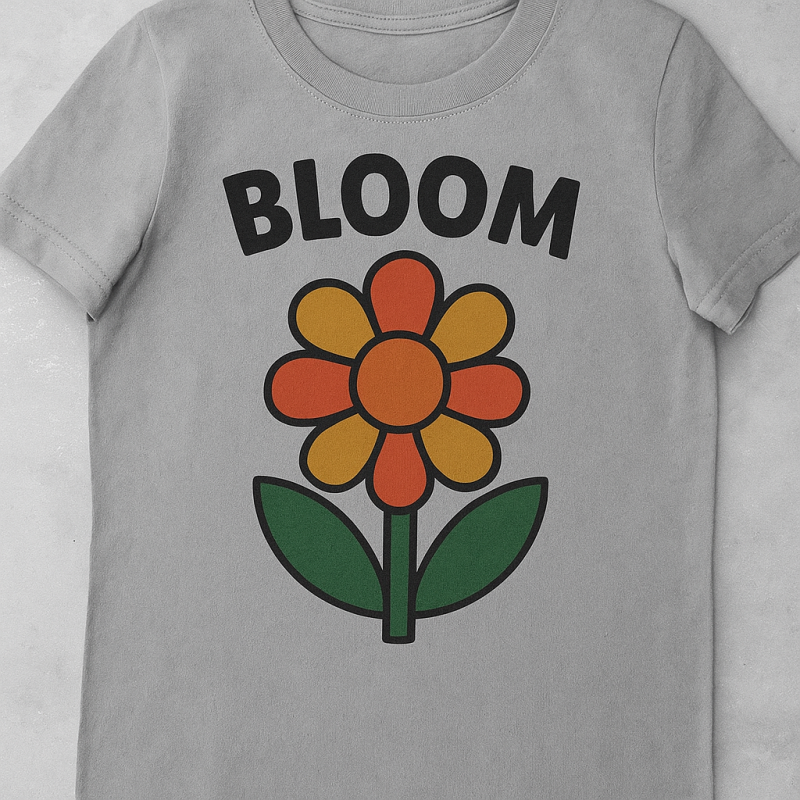 Bloom Retro Tee