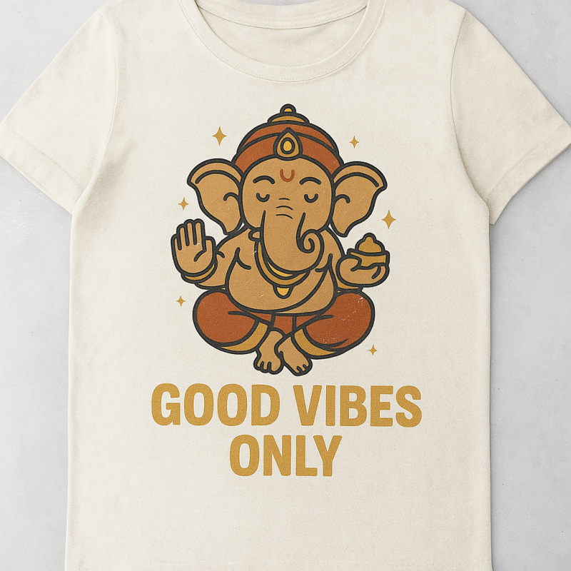 Good Vibes Ganesh Tee