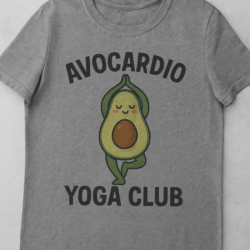 Avocardio Yoga Club Tee