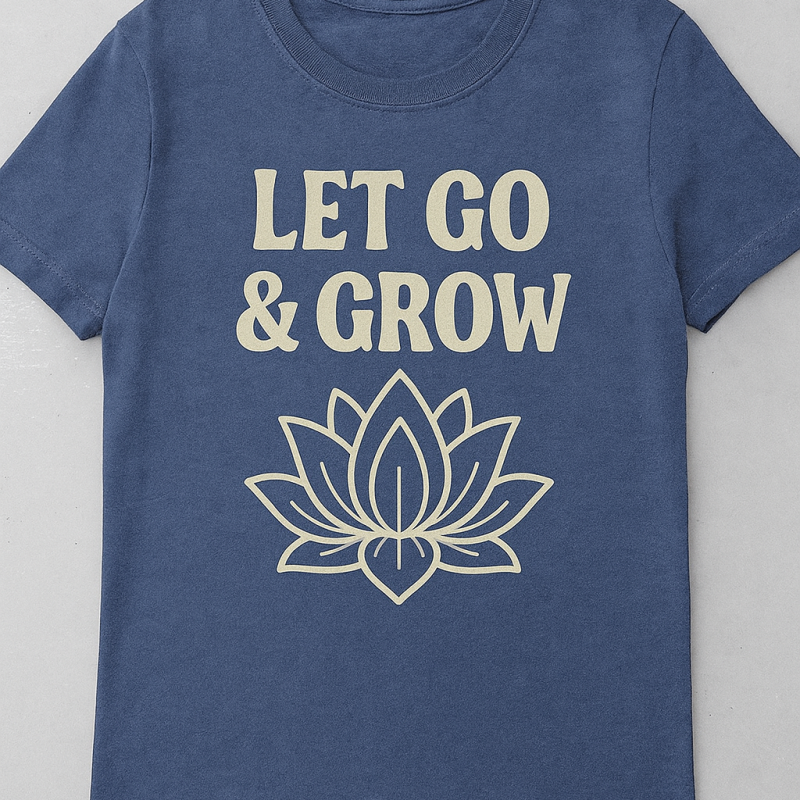 Let Go & Grow Tee