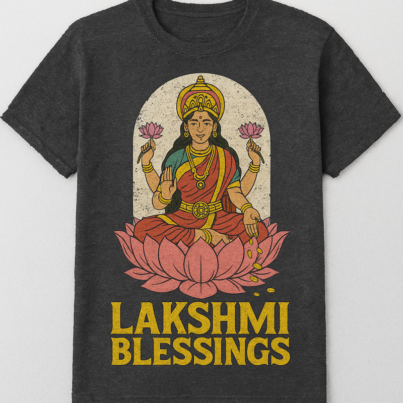 Om Shanti Mandala Tee