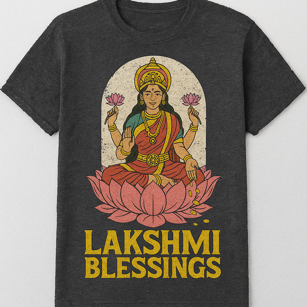 Om Shanti Mandala Tee