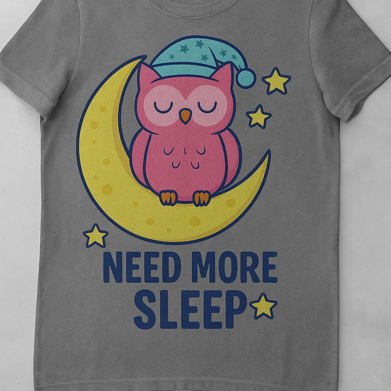 Sleepy Owl Tee