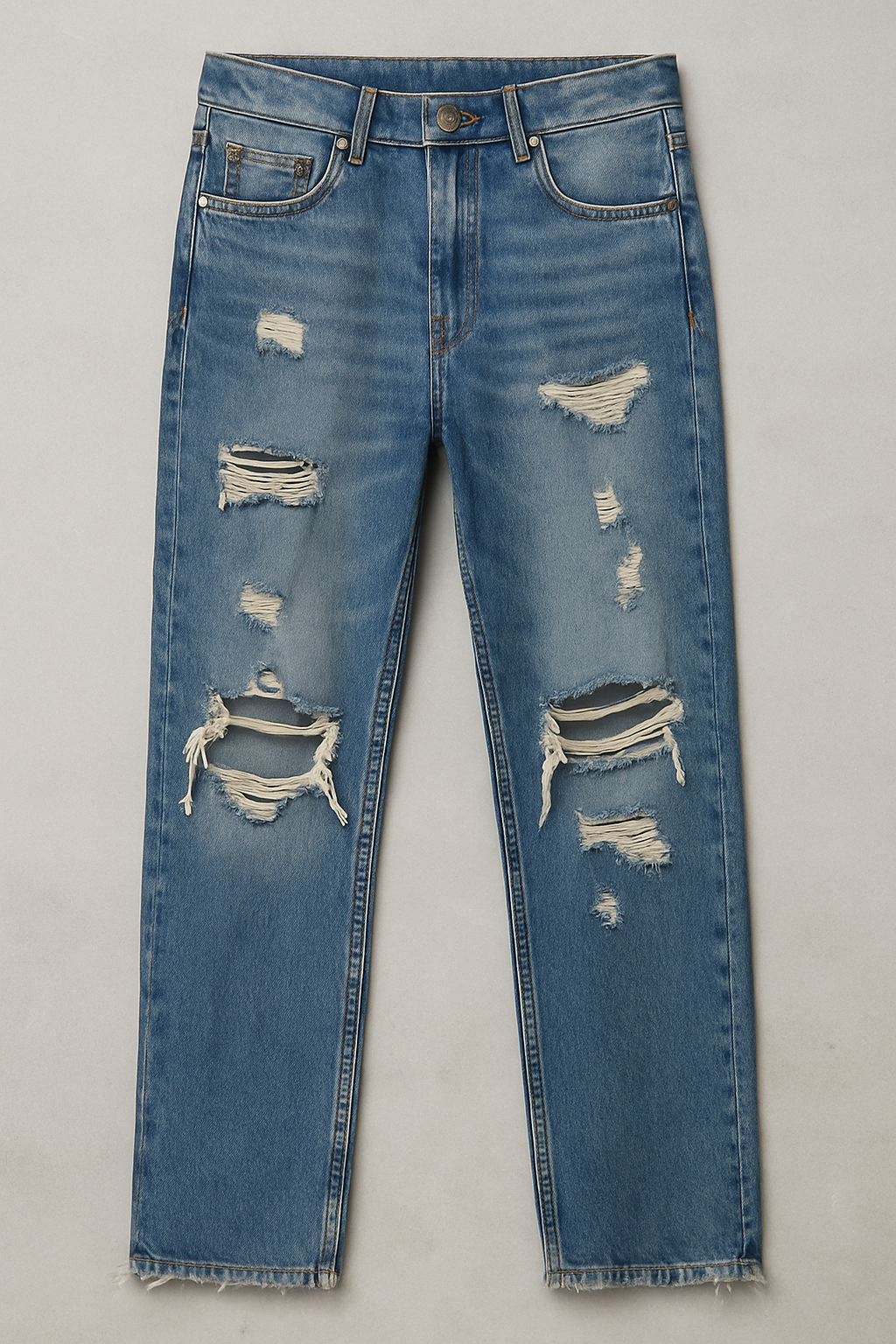 Classic Straight-Leg Men’s Jeans