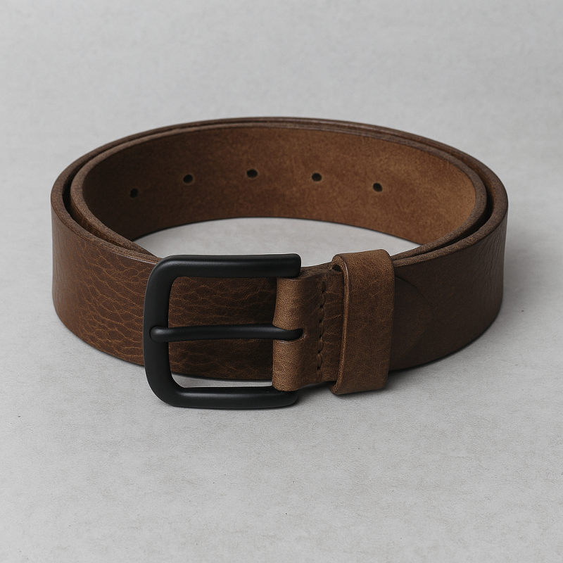 Classic Tan Leather Belt